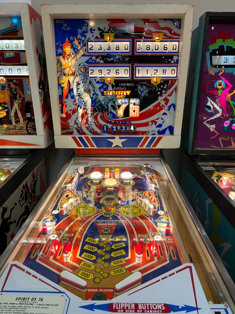 Spirit of '76 pinball machine