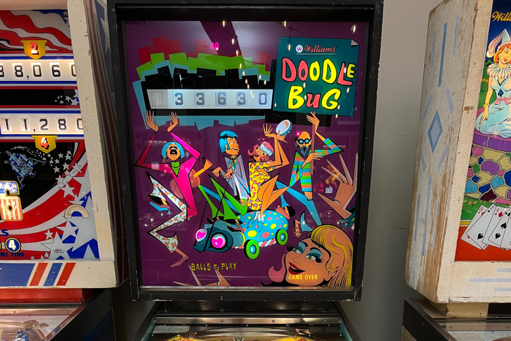 Doodle Bug pinball machine