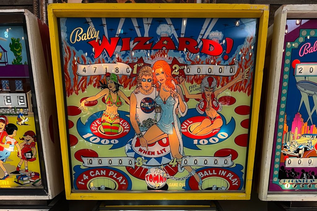 Wizard! pinball machine